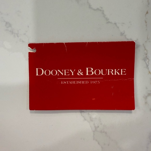 Dooney and Bourke Vintage Letter Carrier Red and White Crossbody Bag - Picture 4 of 13